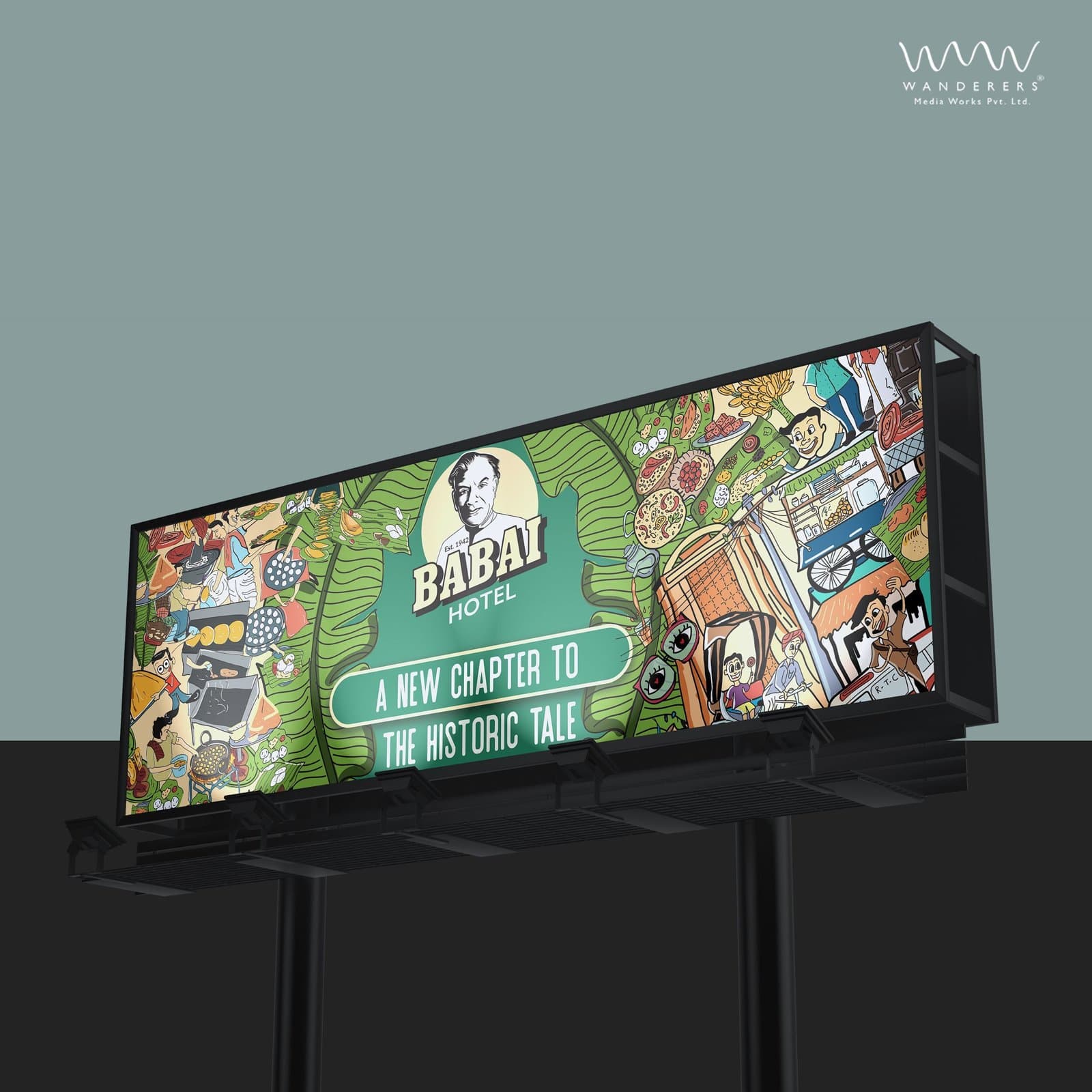 Babai Hotel — brand work by Wanderers